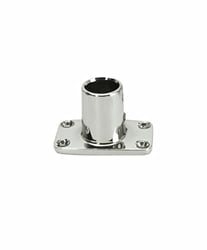 Picture of Whitecap Industries S-1466C 90° Rectangular Rail Base for 7/8" Tube
