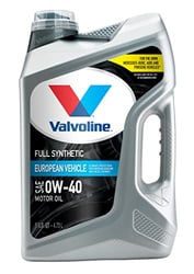 Picture of Valvoline 881155 European Vehicle Full Synthetic SAE 0W-40 Motor Oil 5 Quart
