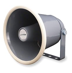 Picture of Speco SPC10 6" Weather-Resistant Aluminum Speaker Horn 8 Ohms