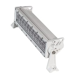 Picture of HEISE HE-MDR14 14" Dual Row Marine LED Light Bar White 72W 5400 Lumens