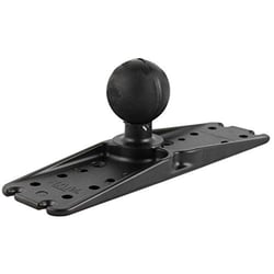 Picture of Ram Mounts RAM-D-111BU 11" x 3" Rectangular Base with 2.25" Ball