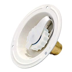 Picture of Valterra A010177LF Recessed RV Fresh Water Inlet with Check Valve - Lead Free