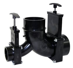Picture of Valterra T81 RV Waste Valve Ell Double Rotating 3in x 1-1/2in x 3in