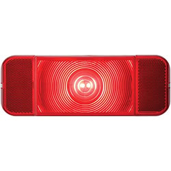 Picture of Optronics RVSTLB60FS Low Profile LED RV Tail Light Passenger Side Black Base