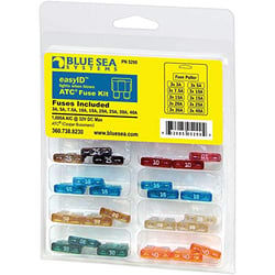 Picture of Blue Sea Systems 5290BSS EasyID ATC Blade Fuse Assortment Kit 27-Piece