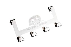 Picture of Camco 53388 Over The Door Towel Hanger 4 Hook RV Campsite Design
