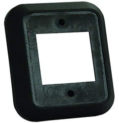 Picture of JR Products 13525 Double Rocker Switch Faceplate Spacer Black