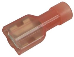 Picture of Pico Wiring 1765QT Nylon Insulated Female Quick Disconnect Terminal 22-16 AWG .250 Inch