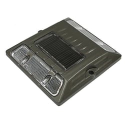 Picture of Dock Edge DE96306F Starlite Solar LED Dock Light with Capacitor, Charcoal Grey