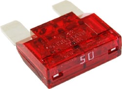Picture of Blue Sea Systems 5140BSS MAXI Blade Fuse 50 Amp 32V DC