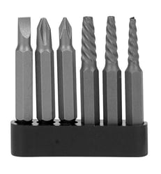 Picture of Performance Tool W250350MM 50mm Impact Driver Replacement Tip Set (6-Piece)