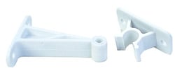 Picture of JR Products 10204 3 Inch C-Clip Door Holder Polar White