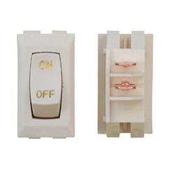 Picture of Valterra DG180UVP 12V On/Off Rocker Switch Ivory