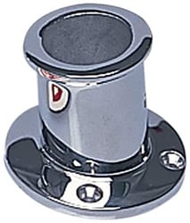 Picture of Whitecap Industries S5001C 3/4" Chrome Brass Flag Pole Socket