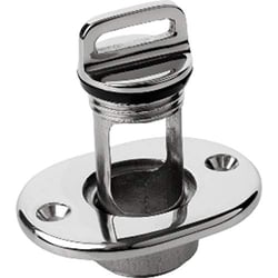 Picture of Sea-Dog Line 520065-1 Oblong Captive Garboard Drain Plug 316 Stainless Steel
