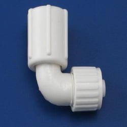 Picture of Flair-It Sales 06817 3/8" x 1/2" FPT Swivel Elbow Adapter