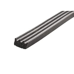 Picture of JR Products 0630145 Ribbed Style Epdm Sponge Rubber Seal 50' Length