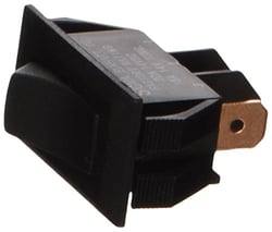 Picture of Valterra DG118NVP Standard ON/OFF Rocker Switch Black SPST 16A