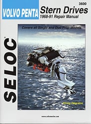 Picture of Sierra 18-03600 Seloc Repair Manual for Volvo Penta Stern Drives 1968-1991