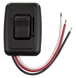 Picture of JR Products 0512315 LED Side Slide Dimmer Switch Black