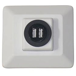 Picture of Valterra DG61031VP Decor USB Charging Station - White
