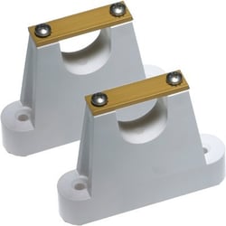 Picture of Morad 9046 M6 Bulkhead Antenna Mounts with Anodized Straps for 1" Masts
