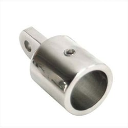 Picture of Whitecap Industries 6103C Stainless Steel Top Cap 1" Tube with 1/4" Pin