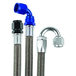 Picture of SPEEDFX 5320410 Stainless Steel Braided Racing Hose -4AN 10 Foot