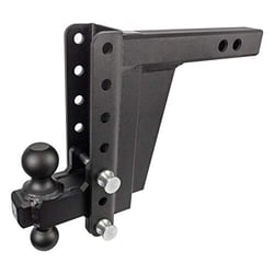 Picture of Bulletproof Hitches ED208 2.0" Adjustable Extreme Duty Ball Mount 8" Drop/Rise 30,000 lbs