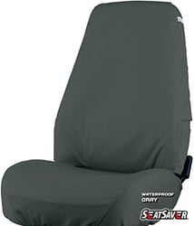 Picture of Covercraft SS8399WFGY Waterproof Polyester Custom Second Row Seat Covers Grey