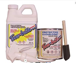 Picture of Toon-Brite BP1000 Aluminum Cleaner & Protective Clear-Coat Kit