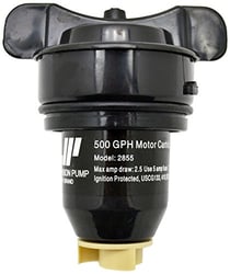 Picture of Johnson Pumps 28552-24 Replacement Motor for 500 GPH Cartridge Bilge Pumps 24V
