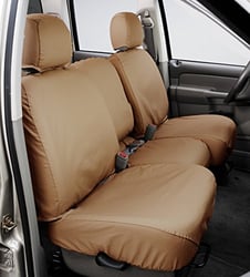 Picture of Covercraft SS8462PCTN Polycotton SeatSaver Second Row Seat Cover - Tan