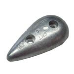 Picture of Martyr Anodes CMT20M Tear Drop Magnesium Hull Anode 3.4" x 1.8" x 0.6"