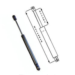 Picture of AP 010224 10-Inch Gas Spring 13 Pound Force