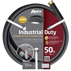Picture of Teknor Apex 865050 Commercial Duty All Rubber Garden Hose 5/8" x 50'