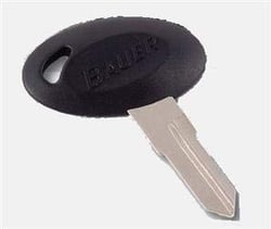 Picture of AP 013689009 Bauer AE Series Replacement Key Code 009