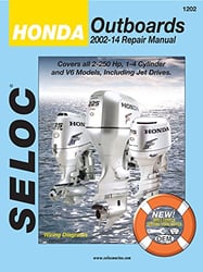 Picture of Sierra 18-01202 Seloc Service Manual for Honda Outboards 2002-2014