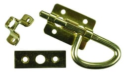 Picture of JR Products 20645 Universal Brass RV Door Latch with Mounting Hardware