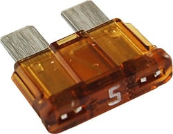 Picture of Blue Sea Systems 5239BSS ATO/ATC Blade Fuse 5 Amp 2-Pack