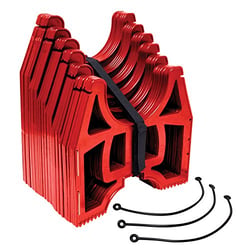 Picture of Valterra S2500R Slunky 25' RV Sewer Hose Support System Red