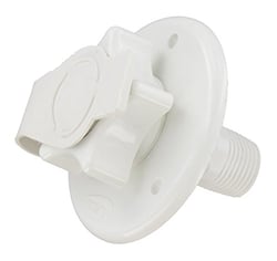 Picture of Valterra A010168 RV Fresh Water Inlet with Check Valve - 2-3/4 Inch White