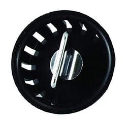 Picture of JR Products 9491-300-062 Threaded Strainer Basket - Twist Lock Black Plastic
