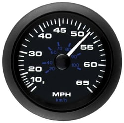 Picture of Sierra 62724P Premier Pro 3" Tachometer 6000 RPM Black