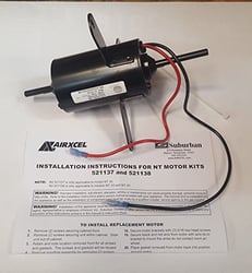 Picture of Suburban Mfg 521138 Furnace Motor Kit with Mounting Brackets
