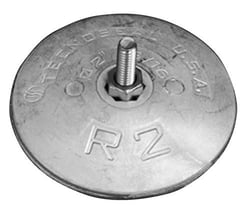 Picture of Tecnoseal R2AL Aluminum Rudder Anode 2-13/16" Diameter