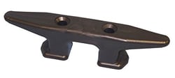 Picture of Dock Edge DE2306F 6-Inch Open Base Dock Cleat, Black HDPE