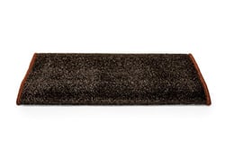 Picture of Camco 42944 Premium RV Step Rug with Wrap Around Hook 22" x 23" Brown