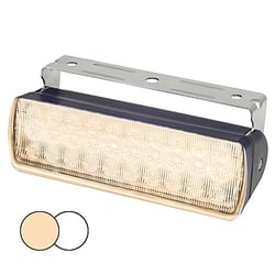 Picture of Hella 980950081 Sea Hawk XL Dual Color LED Floodlight - Warm White/White
