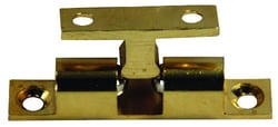 Picture of JR Products 70535 Brass Bead Catch 2 Inch Cabinet Door Latch Set
